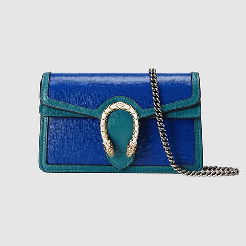 [Premium] GUCCI 구찌 [디오니서스] 슈퍼 미니백 blue ‎476432 18YQX 9278