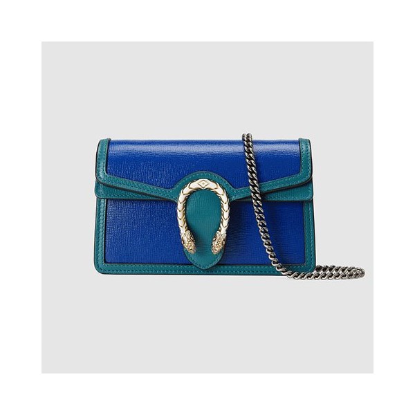 [Premium] GUCCI 구찌 [디오니서스] 슈퍼 미니백 blue ‎476432 18YQX 9278-레플리카 사이트 쇼핑몰 RSMALL