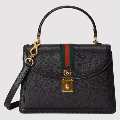 [Premium] GUCCI 구찌 [오피디아] 웹(Web) 디테일의 스몰 탑 핸들백 2color 651055 DJ2DX 1060