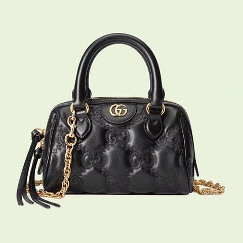 [Premium] GUCCI 구찌 GG 마틀라세 레더 탑 핸들백 ‎702251 UM8HG 1046