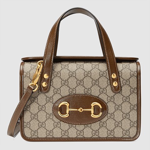 Premium] GUCCI 구찌 [홀스빗 1955] 미니 탑 핸들백 645453 92TCG 8563