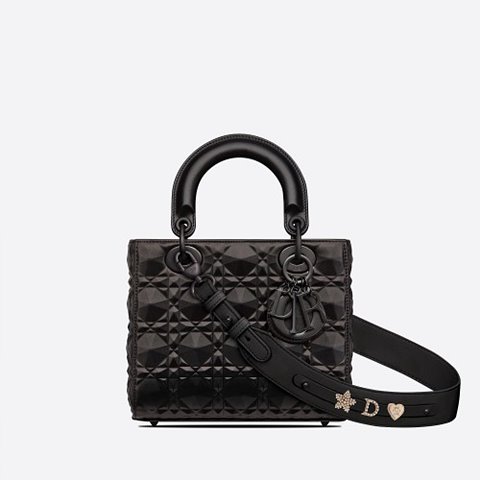 디올 LADY DIOR 스몰백 블랙 M0538SNEA_M900