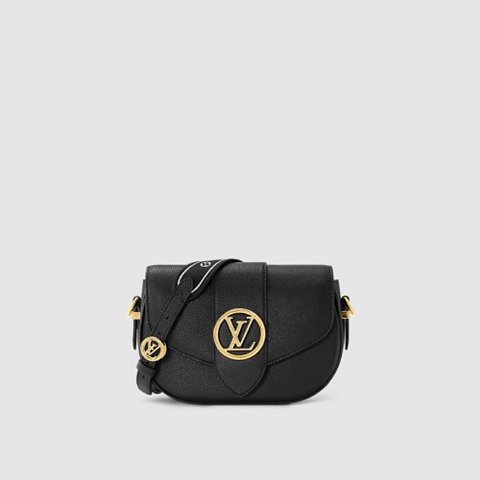 [Premium] LOUIS VUITTON 루이비통 LV 퐁 뇌프 소프트 MM 블랙 M58967