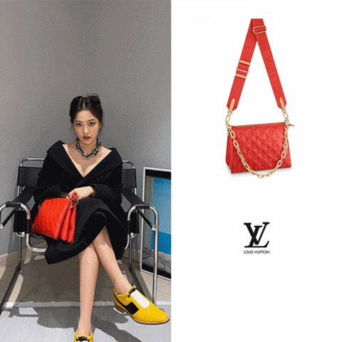 [Premium] LOUISVUITTON 루이비통 쿠상 PM M57792 레드벨벳 예리