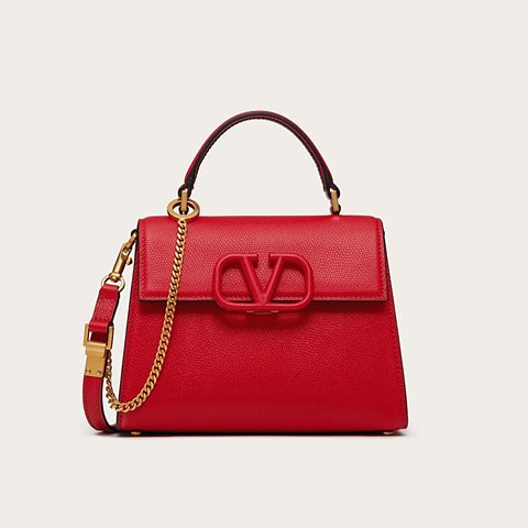 [Premium] VALENTINO 발렌티노 스탐파 알체 VSLING 탑 핸들백 red ZW2B0F53KGWCU8