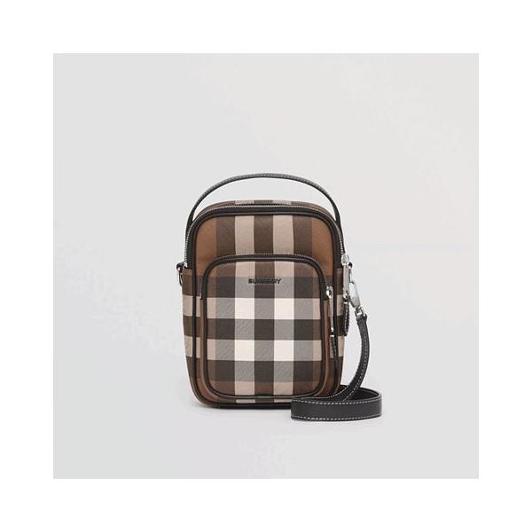 [Premium] BURBERRY 버버리 체크 E-캔버스 크로스바디 백 2color 80491181-레플리카 사이트 쇼핑몰 RSMALL