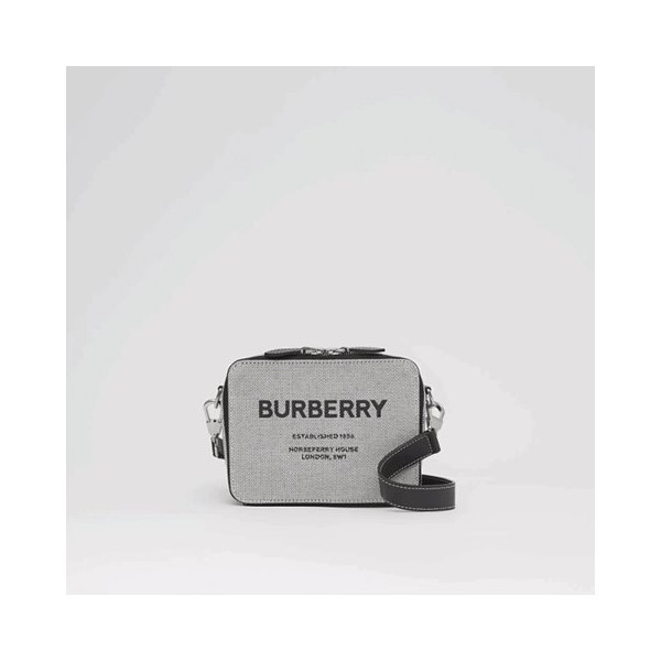 [Premium] BURBERRY 버버리 호스페리 프린트 캔버스 레더 크로스바디백 80382581-레플리카 사이트 쇼핑몰 RSMALL