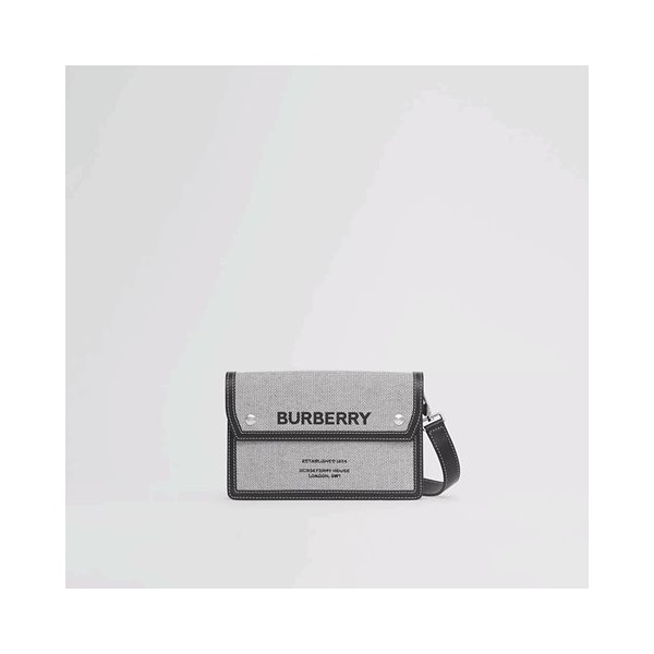 [Premium] BURBERRY 버버리 호스페리 프린트 캔버스 레더 크로스바디백 80383301-레플리카 사이트 쇼핑몰 RSMALL
