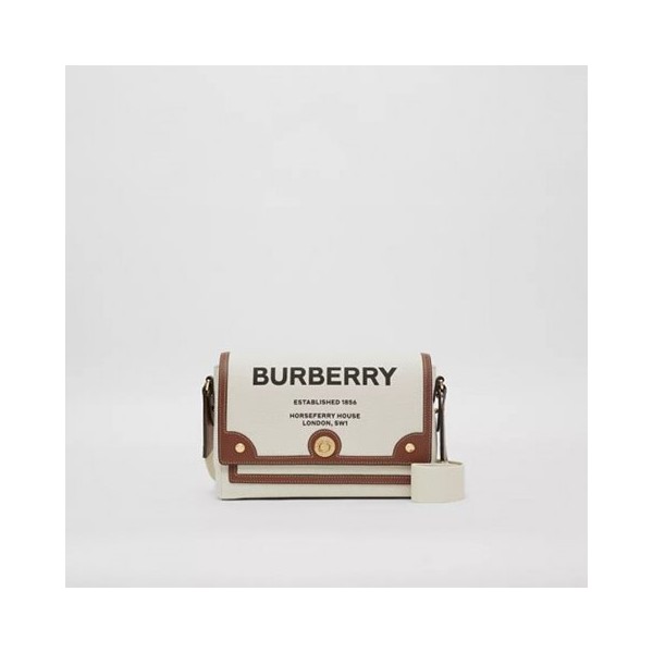 [Premium] BURBURRY 버버리 호스페리 프린트 캔버스 노트백 내추럴 탠 80302491-레플리카 사이트 쇼핑몰 RSMALL
