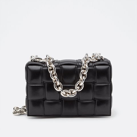 [Premium] BOTTEGA VENETA 보테가베네타 체인 카세트 백 black 631421VBWZ01229