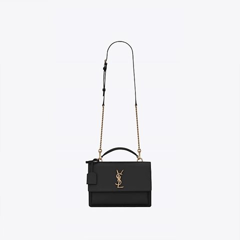 [Premium] YVESSAINTLAURENT 입생로랑 뉴 미디엄 선셋 사첼백 black 634723D420W1000