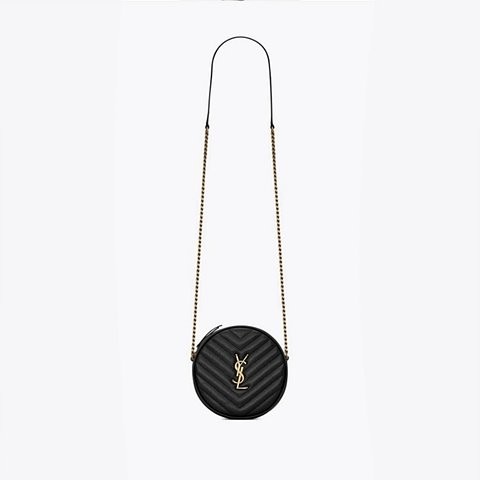 [Premium] YVESSAINTLAURENT 입생로랑 바이닐 라운드 카메라백 6104361GF071000