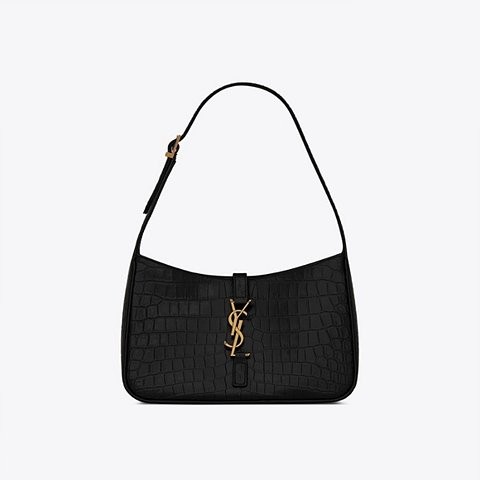 [Premium] YVESSAINTLAURENT 입생로랑 유광 크로커다일 엠보싱 가죽 소재의 LE 5 À 7 호보 백 657228DZESW1062