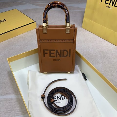 [Premium] FENDI 펜디 미니 선샤인 쇼퍼 brown 8BS051ABVLF0PWZ 