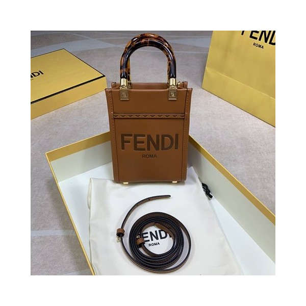 [Premium] FENDI 펜디 미니 선샤인 쇼퍼 brown 8BS051ABVLF0PWZ -레플리카 사이트 쇼핑몰 RSMALL