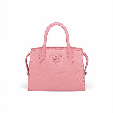 [Premium] PRADA 프라다 모노크롬 사피아노 가죽백 pink 1BA269_2ERX_F0IS6_V_NOO