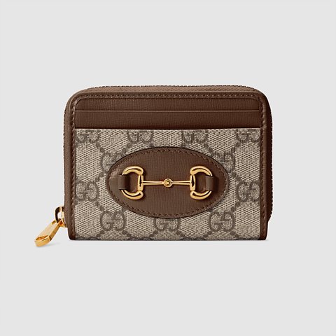 [Premium] GUCCI 구찌 [홀스빗 1955] 카드 케이스 brown ‎658549 92TCG 8563