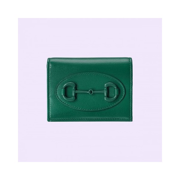 [Premium] GUCCI 구찌 홀스빗 1955 카드 케이스 지갑 green ‎621887 1AAJ8 3120-레플리카 사이트 쇼핑몰 RSMALL