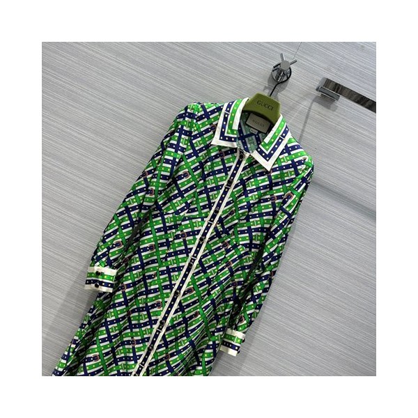 구찌 여성 패턴 셔츠 롱원피스 S-L-레플리카 사이트 쇼핑몰 RSMALL