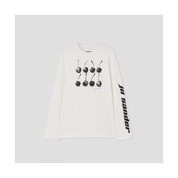 Jil Sander 프린트 코튼 티셔츠 S-L-레플리카 사이트 쇼핑몰 RSMALL