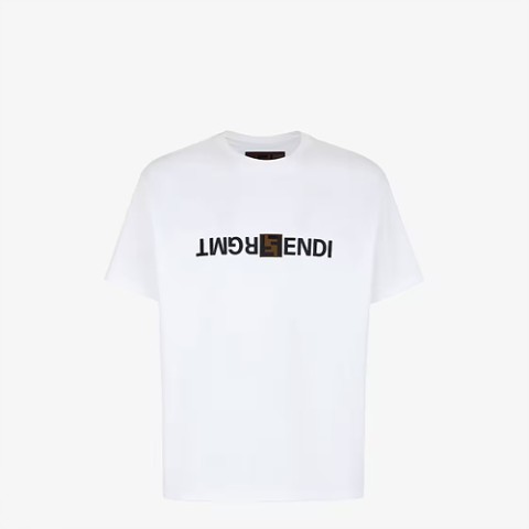 펜디 프라그먼트 반팔 티셔츠 화이트 XS-L